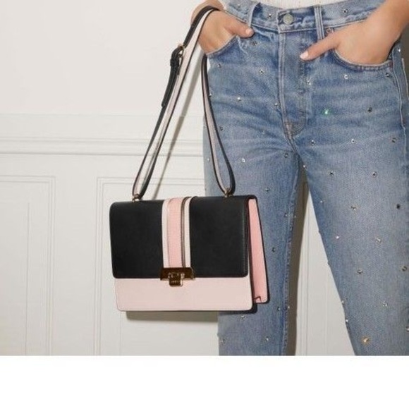 ALDO Handbags - Women's Aldo Miawien Cross body Handbag  Pink Blk